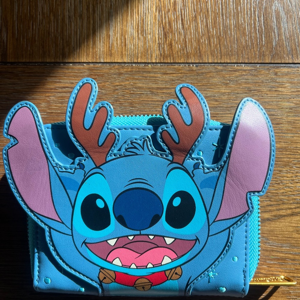 Disney Lilo & Stitch blue wallet